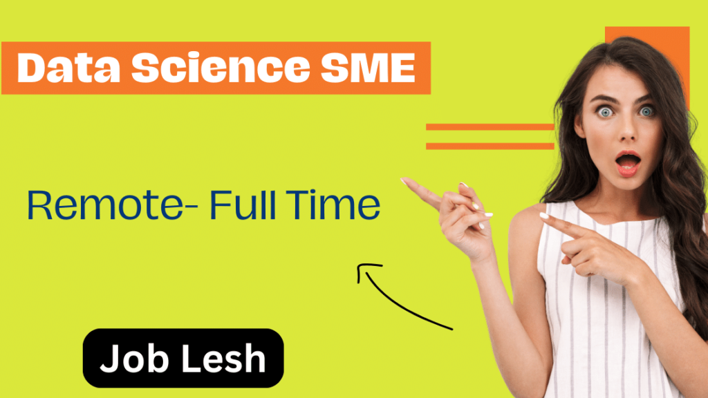 Data science SME