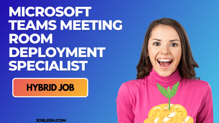 Microsoft Teams Meeting Room Deployment Specialist