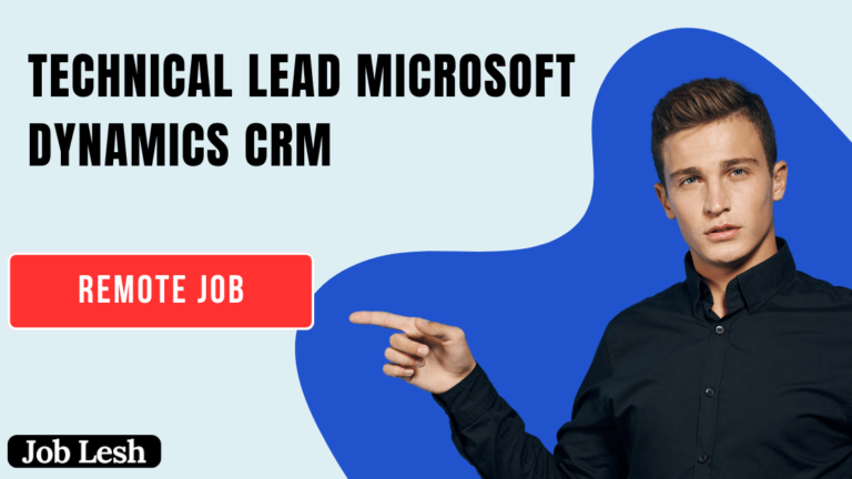 Technical Lead Microsoft Dynamics CRM