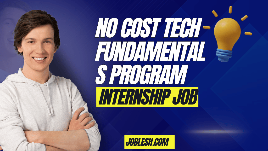 No Cost Tech Fundamentals Program