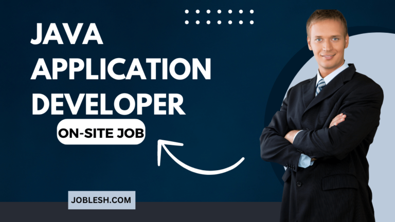 Java Application Developer