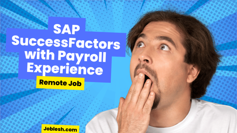 SAP SuccessFactors with Payroll Experience