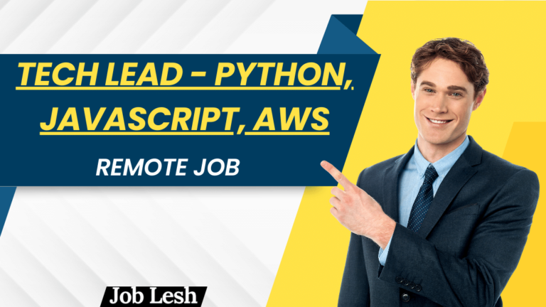 Tech Lead - Python, JavaScript, AWS