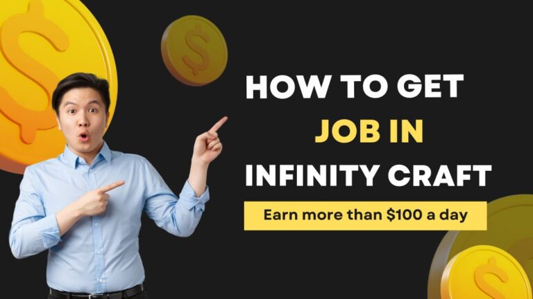 How to Get Job in Infinity Craft