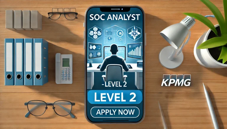 SOC Analyst - L2 role at KPMG in Toronto, Canada